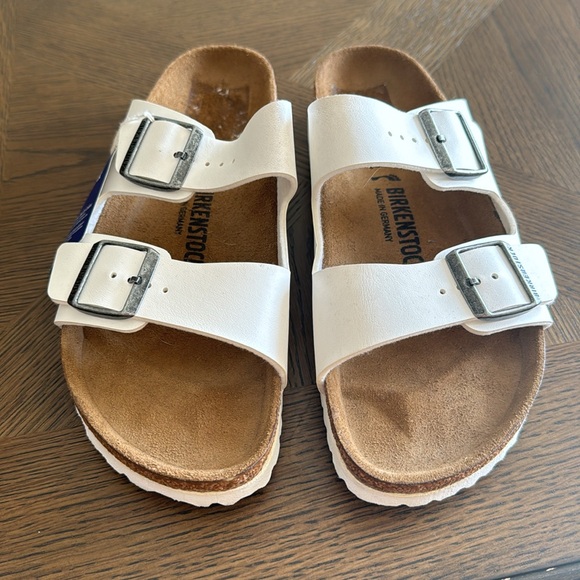 BIRKENSTOCK Arizona Deserts slide Sandal Men, White,SZ 42EU 9US,BRAND NEW$135 main image 4